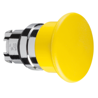 Napęd przycisku grzybkowego żółty z samopowrotem, Harmony XB4 | ZB4BC5 Schneider Electric