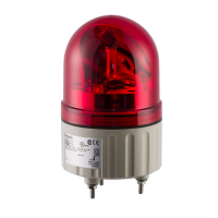 Lampa wirująca z lustrem bez buczka Fi 84 czerwona LED 24 V AC/DC Harmony XVR | XVR08B04 Schneider Electric