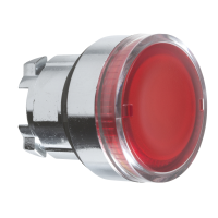 Napęd przycisku podświetlany LED neon kryty, czerwony, Harmony XB4 | ZB4BW34 Schneider Electric