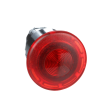 Napęd przycisku Fi-40mm podświetlany dłoniowy zatrzaskowy czerwony, Harmony XB4 | ZB4BW643 Schneider Electric