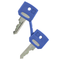 Klucz FIAT niebieski Harmony XB5 | ZBGF046 Schneider Electric