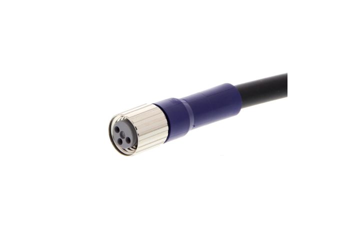 Przewód przyłączeniowy PVC, prosty, M8-3pin, 2m [ XS3F-LM8PVC3S2M ] | 358078 Omron Electronics