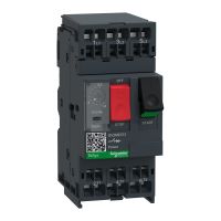 Wyłącznik silnikowy 3 biegunowy 3d 1,6-2,5A wyzwalacz termomagnetyczny 0,75KW | GV2ME073 Schneider Electric