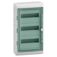Rozdzielnica modułowa natynkowa 3x12 IP65 MRV-3-12-NT-T drzwi transparentne, Mureva (dawna Kaedra) | 13435 Schneider Electric