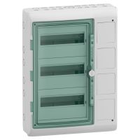 Rozdzielnica modułowa natynkowa 3x12 IP65 z kasetą sterowania z 4 otworami sMRV-3-12-NT-T, Mureva | 13440 Schneider Electric