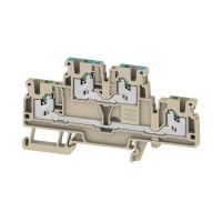 Złączka szynowa przelotowa S2T 2.5 N-FT | 2902420000 Weidmuller
