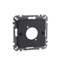 Płytka centralna złącza audio XLR, antracyt, system M | MTN468914 Schneider Electric