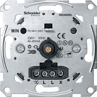 Ściemniacz obrotowy 40-600W IP20 Merten | MTN5133-0000 Schneider Electric