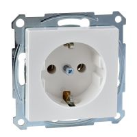 Gniazdo SCH, BIAŁ-POŁ,TPB, SYS.M | MTN2401-0319 Schneider Electric