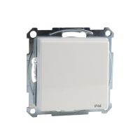 Gniazdo wtykowe Schuko z klapką i przesłoną, IP44, b.śrub., B.P, P, Sys M | MTN2314-0319 Schneider Electric