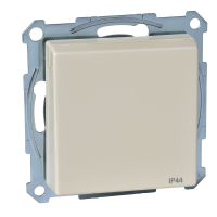 Gniazdo wtykowe Schuko z klapką i przesłoną, IP44, b.śrub., K, P, Sys M | MTN2314-0344 Schneider Electric