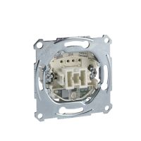 Mechanizm łącznika pojedynczy, 2-biegunowy, z sygn. zał., p/t, 10AX, AC 250 V, bez śrubowy | MTN3102-0000 Schneider Electric