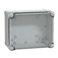 Puszka PC przezroczysta pokrywa 241x194x127mm Thalassa | NSYTBP241912HT Schneider Electric