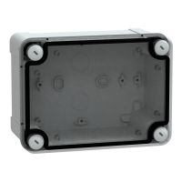 Puszka PC przezroczysta pokrywa 164x121x87mm Thalassa | NSYTBP16128T Schneider Electric