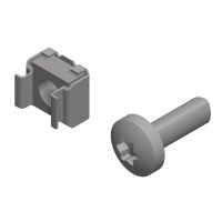 Zestaw 100 sztuk nakrętek klatkowych M6, 8,5 grubość 2,5 | NSYCN9M625 Schneider Electric