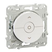 Łącznik żaluzjowy 3 pozycyjny 6A, biały, Odace | S52D208 Schneider Electric