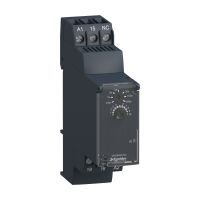 Przekaźnik czasowy gwiazda-trójkąt zakres 0,05s-300s 24VDC/24-240VAC 1 styk C/O | RE22R1QCMU Schneider Electric