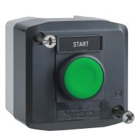 Stacja sterująca ciemnoszara z przyciskiem Fi-22mm Harmony XALD | XALD101H29 Schneider Electric
