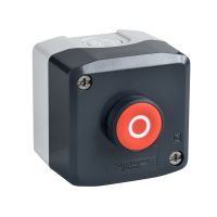 Stacja sterująca ciemnoszara z przyciskiem Fi-22mm Harmony XALD | XALD112E Schneider Electric