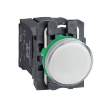 Lampka sygnalizacyjna 220-240V Z ŻARÓWKĄBIAŁA | XB5AV41 Schneider Electric