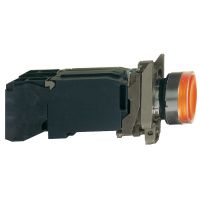 Przycisk podświetlany zas. TRAFO 230-240V pomarańczowy | XB4BW3545 Schneider Electric