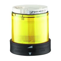 Element świetlny z filtrem rozpraszającym Fi-70mm światło ciągłe żółte LED 24VACDC, Harmony XVB | XVBC2B8D Schneider Electric