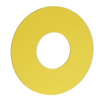 Etykieta do przycisku bezpieczeństwa Fi 22-60mm, żółta Harmony XAC | ZB2BY9101 Schneider Electric