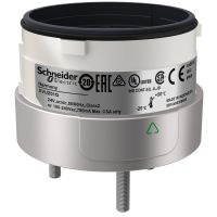 Zespół mocujący kolumny świetlnej 3-pinowy Fi 60 mm 110-240 V AC/ DC Harmony XVU | XVUZ01Q Schneider Electric