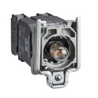 Korpus przycisku z elementem świetlnym żarówka BA9s 220-440V 1NO + 1NC Harmony XB4 | ZB4BW045 Schneider Electric