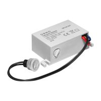 Czujnik zmierzchowy z hermetyczną zewnętrzną sondą, IP54, mini, 2000W, biały, natynkowy | OR-CR-227 Orno