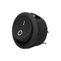 Łącznik kołyskowy okrągły, czarny | OR-AE-13180/B Orno