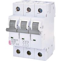 Wyłącznik nadprądowy ETIMAT 6 3p B63 | 002115522 Eti