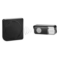 Dzwonek bezprzewodowy TOGI AC, sieciowy, learning system, 38 dźwięków, 200m, czarny | OR-DB-MP-166/B Orno