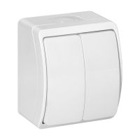 Łącznik świecznikowy n/t AQUATIC IP44 biały | OR-OE-7101/W Orno