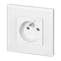 Gniazdo podtynkowe pojedyncze Tuya Smart Wi-Fi, białe | OR-SH-17205/W Orno
