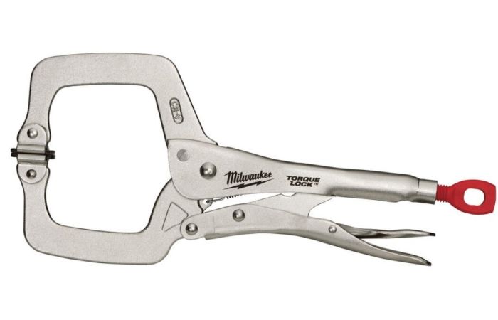 Zaciski blokujące typu-C TORQUE LOCK długość 280mm szczęki końcówki obrotowe | 4932471727 Milwaukee