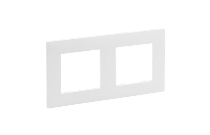 Ramka podwójna, biały, Niloe Step | 863192 Legrand