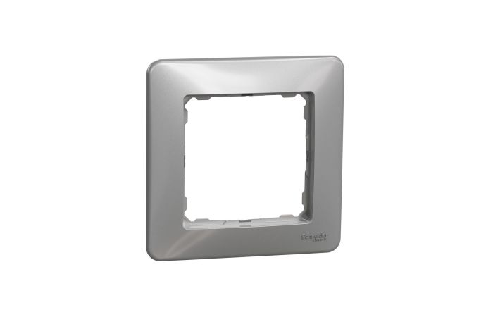 Ramka pojedyncza, srebrne aluminium, Sedna Design & Elements | SDD313801 Schneider Electric