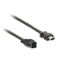 Kabel enkodera serwosilnika BCH16, 5M, 2*0,5 + 1*2*0,2, ekranowany | VW3M8A12R05 Schneider Electric