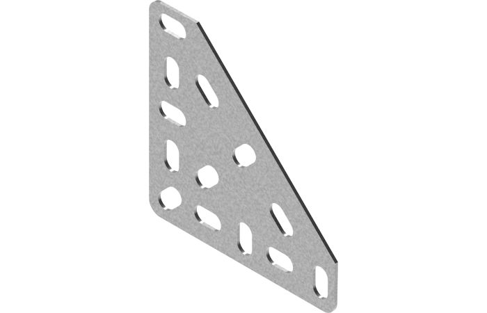 Blacha trójkątna monatażowa BTM | 751800 Baks