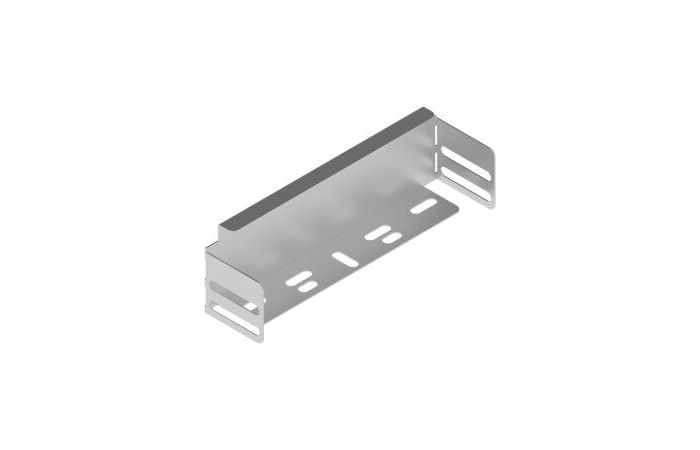 Zaślepka korytka ZKL200H100 gr. blachy 0,7mm | 110301 Baks