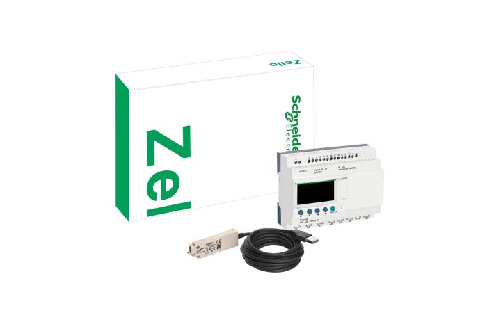 Zestaw startowy 12 wejściowo/wyjściowy 24VDC Zelio pack | SR2PACKBD Schneider Electric