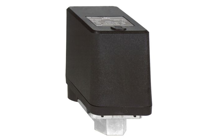 Łącznik ciśnienia z czarną obudową 1 styk C/O, 12 bar, dławik Pg 13,5 | XMXA12L2135 Telemecanique Sensors