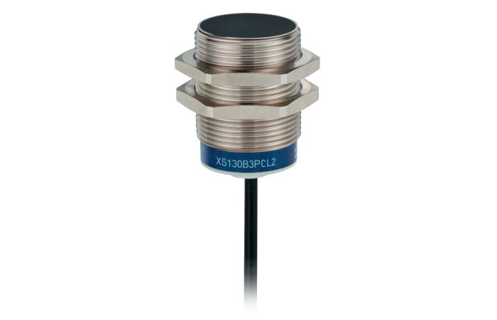 Czujnik indukcyjny M30 z wyjściem PNP 1NO, 12-24V DC, kabel 2m | XS130B3PAL2 Telemecanique Sensors