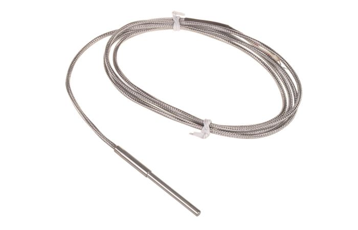 Sonda RT56 do czujnika PT100 długość 1,5 metra w oplocie stalowym | SONDA-RT56 F&F