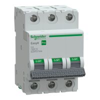 Wyłącznik nadprądowy 3P C 4A 6kA, Easy9 Pro EZ9F-C4-3 | EZ9F57304 Schneider Electric