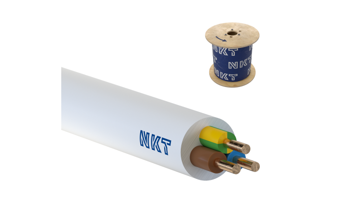 Przewód instalacyjny YDY żo 3x1,5 450/750V /500m/ SZPULA | 172171005S0500 Nkt