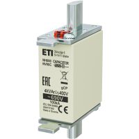 Wkładka bezpiecznikowa (topikowa) NH000 gCP 4kVAr/690V kondensatorowa | 004117105 Eti