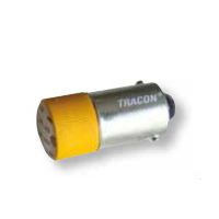 Żarówka sygnalizacyjna z LED, żółta | NYGL-ACDC24Y Tracon