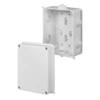 Puszka n/t odgałęźna bez wkładu IP55, biała PK-6 | 0227-00 Elektro-Plast Nasielsk